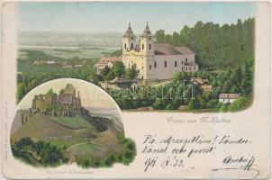 13 db RÉGI magyar, erdélyi, horvát és felvidéki városképes lap, vegyes minőségű / 13 old postcards f...