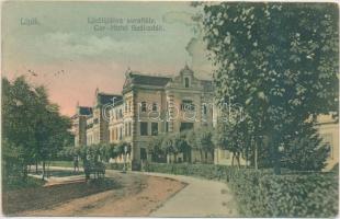 13 db RÉGI magyar, erdélyi, horvát és felvidéki városképes lap, vegyes minőségű / 13 old postcards f...