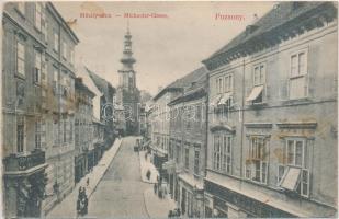 13 db RÉGI magyar, erdélyi, horvát és felvidéki városképes lap, vegyes minőségű / 13 old postcards f...