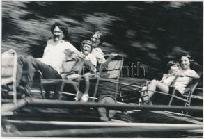 cca 1973 Baricz Katalin: Kőszeg, aláírt vintage fotóművészeti alkotás, 16x24 cm