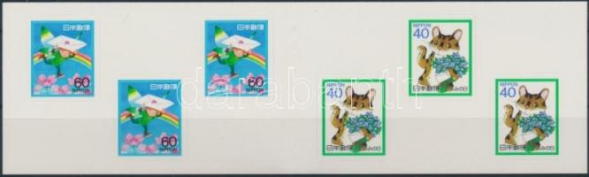 Levélírás napja bélyegfüzet öntapadós bélyegekkel, Correspondent day stampbooklet with self-adhesive stamps