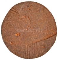 Vígh Tamás (1926-2010) 1990. "Pegazus" Br plakett (66-64,5mm) T:2-