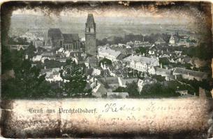 10 db RÉGI főként osztrák városképes lap, több fekete-fehér képeslap / 10 old, mainly Austrian postc...