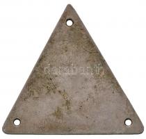 ~1930-1940. "Szent Kristóf" zománcozott fém jelvény (44x47mm) T:2-
~1930-1940. "St. C...