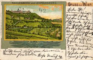 10 db RÉGI főként osztrák városképes lap, vegyes minőségű, benne egy litho / 10 old mainly Austrian ...