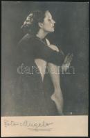 cca 1938 Angelo (1894-1974): Mozdulatművészet, aláírt vintage fotó, 14x9 cm