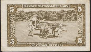 Laosz 1957. 1K + 5K + 10K + 20K T:I,I-,II