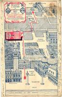 10 db RÉGI főként olasz városképes lap, vegyes minőségű / 10 old mainly Italian postcards, mixed qua...