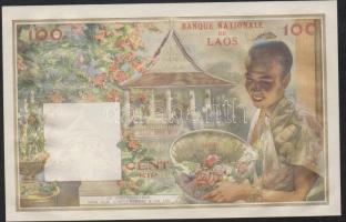 Laosz 1957. 100K T:I