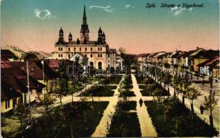 Igló, Sétatér, Vigadó, Stein Henrik kiadása / promenade, redoute