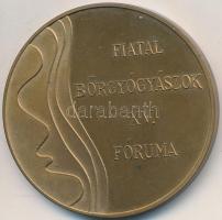 1998. "Fiatal Bőrgyógyászok XV. Fóruma / Kecskemét 1998" Br emlékérem (43mm) T:2