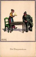 1918 Die Etappensäure; Kriegsfürsorge der K.u.K. 1. Armee, Druck und Verlag Lehmann / WWI Austro-Hungarian military, humour s: Hermann Holzer