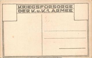 1918 Die Etappensäure; Kriegsfürsorge der K.u.K. 1. Armee, Druck und Verlag Lehmann / WWI Austro-Hun...