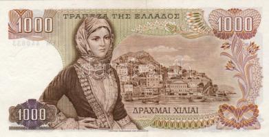 Görögország 1970. 1000Dr vízjel variáns "Aphrodité" T:I R!