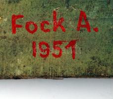 Fock jelzéssel: Cigánylány, olaj, vászon, 81×56 cm