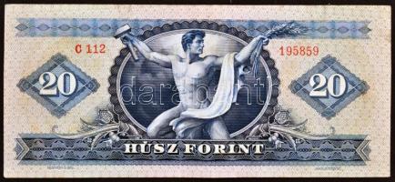 1949. 20Ft T:III szép papír