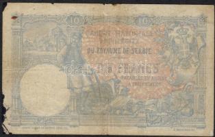 Szerbia 1893. 10D T:IV