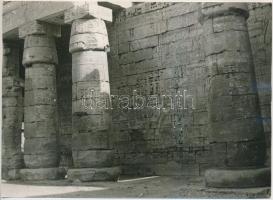 1976 Varró Géza (1918–1993) Egyiptomban készített jelzés nélküli fényképei, 7 db fotó, egy...