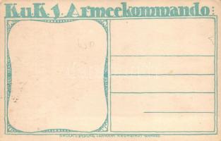 1918 Karneval. K.u.K. I. Armeekommando / WWI military propaganda s: Hermann Holzer