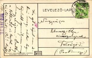 1913 A Szociáldemokrata Párt felhívása Parlament elé vonulásra; kiadja a Népszava könyvkereskedés / ...