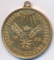 1983. "Boldogasszony anyánk / Ne felejtkezzél meg szegény magyarokról" aranyozott Cu medál...