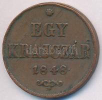 1848. 1kr Cu T:2- ph., k.