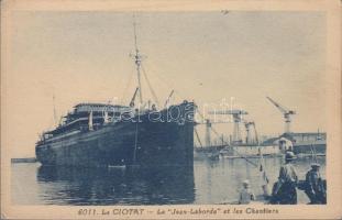 La Ciotat, Le "Jean-Laborde" et les Chantiers (EK)