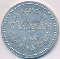1977. "Magyar Karaván Camping Club / OTP - Világtakarékossági nap" Al emlékérem (32mm) T:2