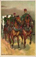 1909 Weihnachten, Neujahr / K.u.K. army, Christmas and New Year greeting s: Ludwig Koch