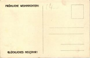 1909 Weihnachten, Neujahr / K.u.K. army, Christmas and New Year greeting s: Ludwig Koch