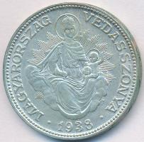 1938. 2P Ag "Madonna" T:2,2-