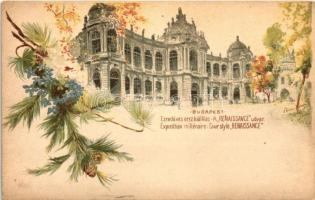 1896 Ezredéves Országos Kiállítás - 11 db megíratlan, 2 Kr díjjegyes képeslap a kiállítás alkalmából...