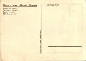 Rákóczi, irredenta grafikai lap / Hungarian irredenta propaganda s: Takács