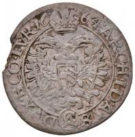 Ausztria 1664CA 3kr Ag "I. Lipót" (1,43g) T:2-,3 ph.
Austria 1664CA 3 Kreuzer Ag "Leo...