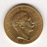 Német Császárság/Poroszország 1891A 20M Au 7,965g T:1/2