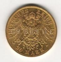 Német Császárság/Poroszország 1891A 20M Au 7,965g T:1/2
