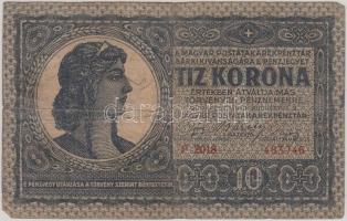 1919. augusztus 9. 10K kék T:III- Adamo K13