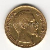 Franciaország 1852A 20Fr "Louis-Napoleon" Au 6,4516g  T:2/3+