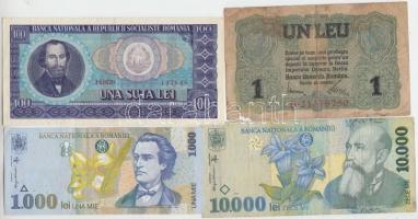 Románia 17db-os vegyes bankjegy tétel T:I-,II-,III
Romania 17pcs of banknotes C:AU,VF,F