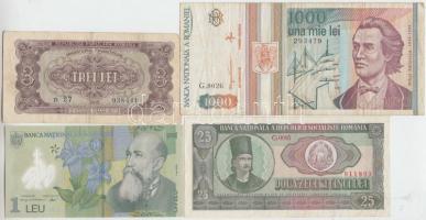 Románia 17db-os vegyes bankjegy tétel T:I-,II-,III
Romania 17pcs of banknotes C:AU,VF,F
