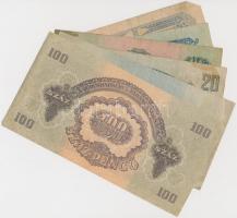 1944. 1P + 2P + 5P + 10P + 20P + 50P + 100P "A Vörös Hadsereg Parancsnoksága" T:vegyes