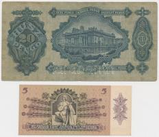 1930. 20P + 1932. 50P + 1936. 10P + 1939. 5P + 1941. 20P T:I-,II,III,III-