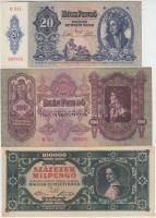 1930. 20P + 100P + 1936. 10P + 1939. 5P + 1941. 20P + 1946. 100.000MP + 1.000.0000.000MP T:I-,II-,II...