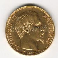 Franciaország 1858A 20Fr "III.Napoleon" Au 6,4516g  T:2