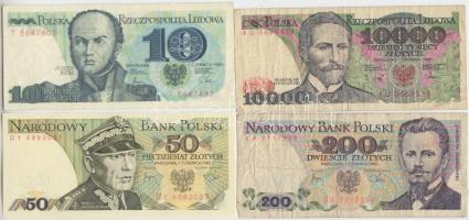 Lengyelország 14db-os vegyes bankjegy tétel T:vegyes
Poland 14pcs of banknotes C:mixed