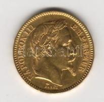 Franciaország 1861BB 20Fr "III.Napoleon" Au 6,4516g  T:2/3+