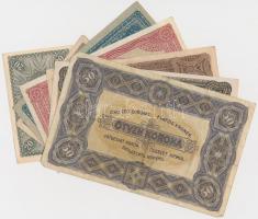 1920. 20f + 50f + 1K + 2K + 10K + 20K + 50K "Orell Füssli Zürich" T:vegyes