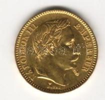 Franciaország 1863BB 20Fr "III.Napoleon" Au 6,4516g  T:2/3+