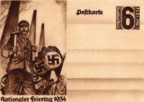 1934 NSDAP working class propaganda / Nationaler Feiertag Ga.