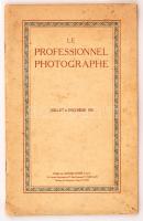 Le professionnel photographie. Juillet a décembre 1931. Párizs, Kodak-Pathé. Érdekes, illusztrációkkal ellátott fotográfiai ismertető. Papírkötésben, jó állapotban.